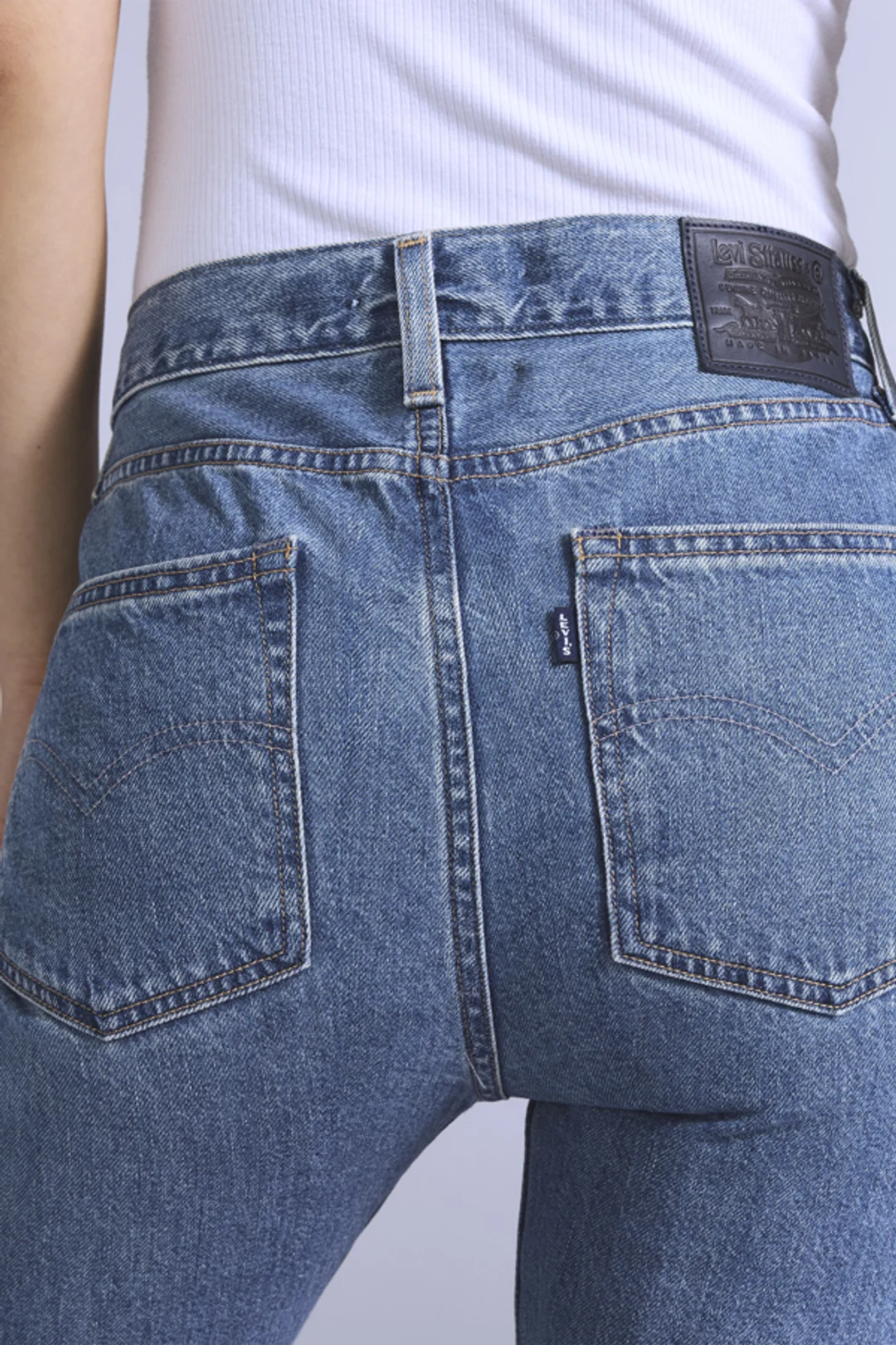 Levi's Jean Plank Straight - Femme - Bleu / Mij Curl - 32X32 - 2