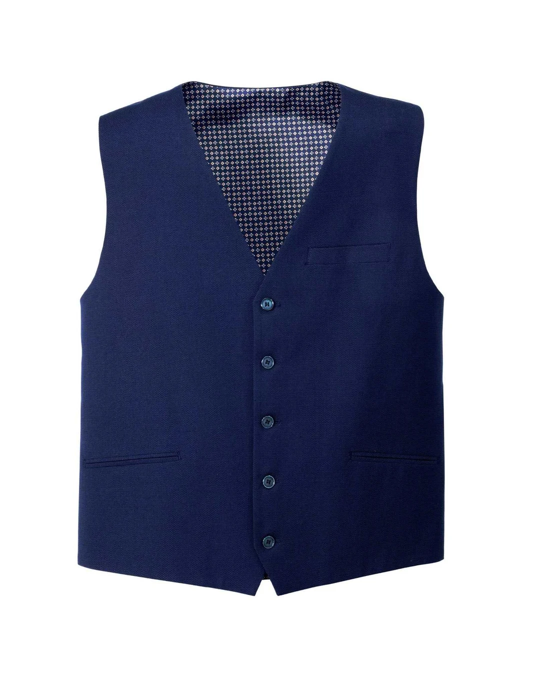 IZAC - Gilet de costume bleu marine ''Xfame''