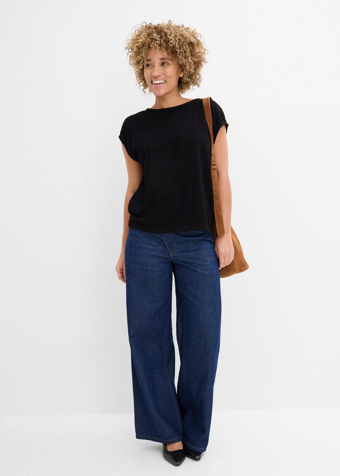 T-shirt oversize aspect maille - 2