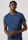 Bleu / Taper Stripe True Indigo Dark Jersey
