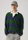Bleu / Ronan Stripe Navy Blazer