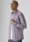Multicolore / Yahya Plaid Dress Blues Poplin