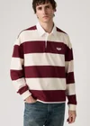 Rouge / Ronan Stripe Oxblood Red