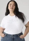 Blanc / Rhinestone Sporty Levi's Bright White