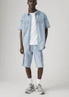 Bleu / My Pockets Full Shorts