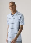 Bleu / Aren Stripe Soft Chambray Blue