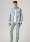 Bleu / Lead Shady Twill Garment Dye