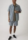 Bleu / Summer Check Short
