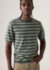 Bleu / Lucas Stripe Dark Slate