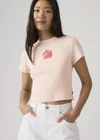Rose / Heart Strawberry Crystal Pink