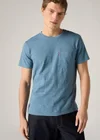 Bleu / Indigo Wash Heather Slub