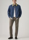 Marron / Maitake Brown Cotton Linen Twill