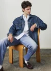 Bleu / Waylon Stripe True Blue