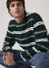 Bleu / Anthem Stripe Dress Blues