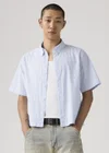 Bleu / Bernal Stripe Soft Chambray Blue
