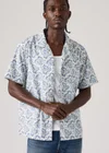 Bleu / Micah Abstract Floral Moonlight Blue