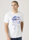 Blanc / Abstract Floral White Plus